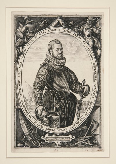 Retrato de Jacques de la Faille de Hendrick Goltzius