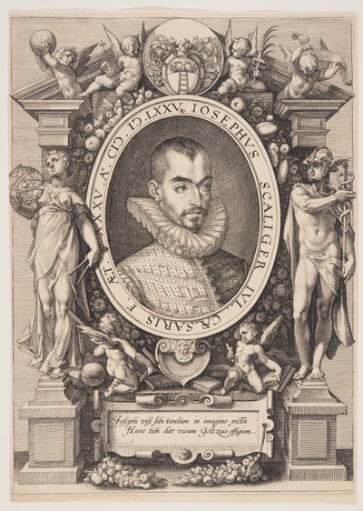 Retrato de Josephus Justus Scaliger de Hendrick Goltzius