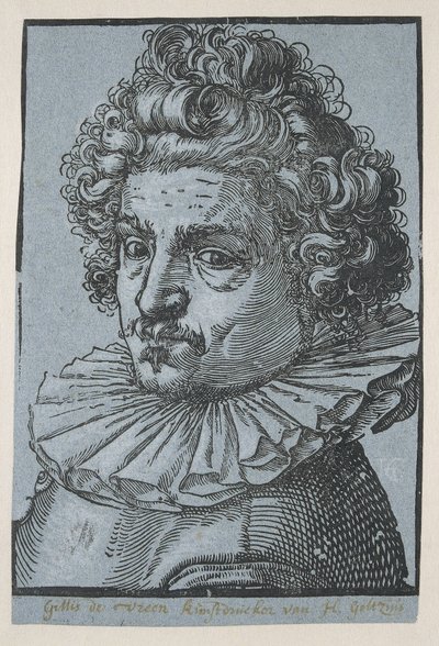 Retrato de Gillis van Breen de Hendrick Goltzius