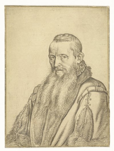 Retrato de un teólogo de Hendrick Goltzius