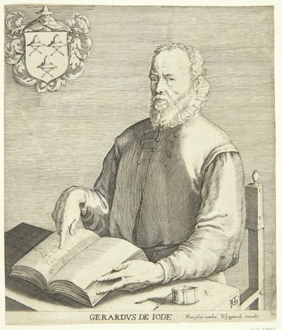 Retrato de Gerard de Jode de Hendrick Goltzius