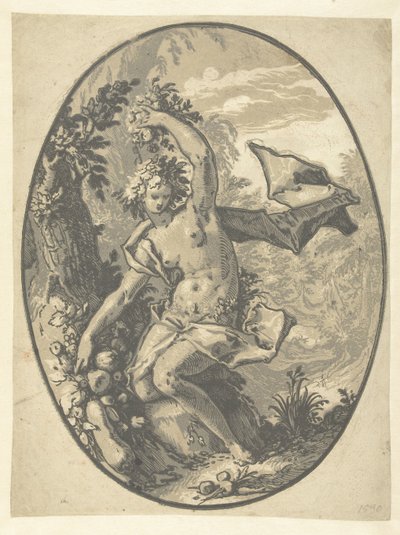 Proserpina Dioses y diosas (título de la serie) de Hendrick Goltzius