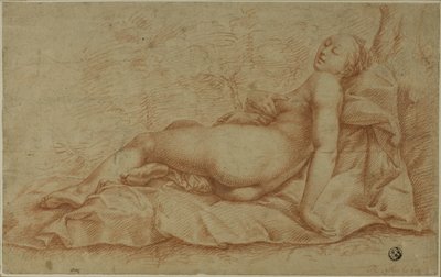 Venus reclinada de Hendrick Goltzius