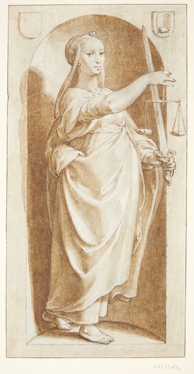 Justicia de Hendrick Goltzius