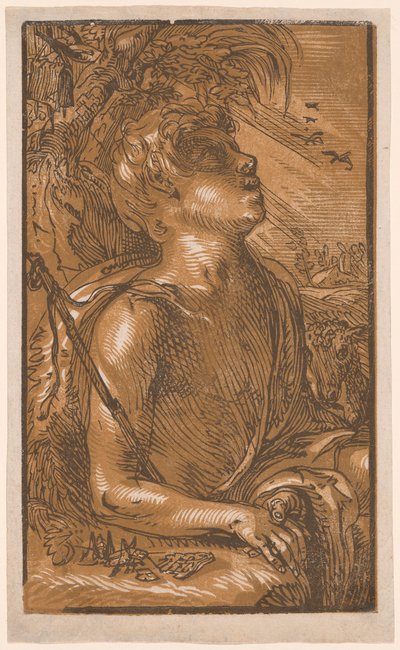 San Juan Bautista de Hendrick Goltzius