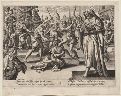 Santiago el Menor de Hendrick Goltzius