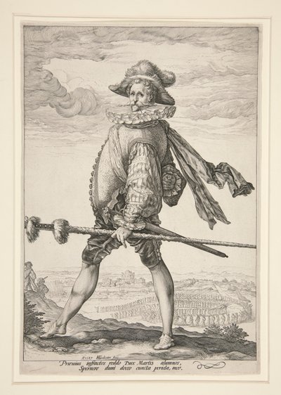 La capitana de la infanteria de Hendrick Goltzius