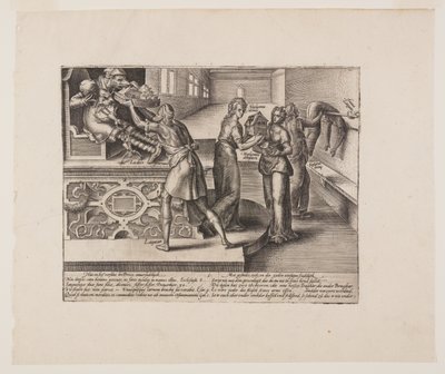 The Expense of Litigation, de Litis Abusus (Los abusos de la ley) de Hendrick Goltzius