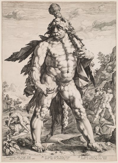 El gran Hércules de Hendrick Goltzius
