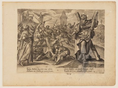 El martirio de San Andrés, de El martirio de Cristo y de los Apóstoles de Hendrick Goltzius