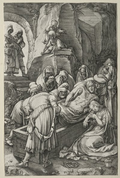 La Pasión: El entierro de Hendrick Goltzius