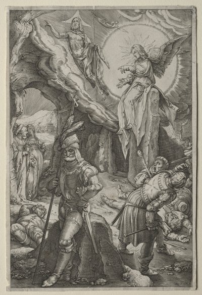 La Pasión: La resurrección de Hendrick Goltzius