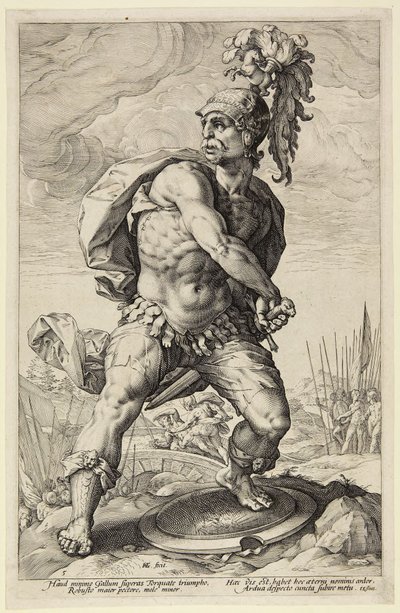 Tito Manlio Torcuato de Hendrick Goltzius
