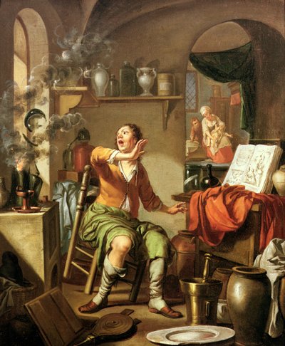 El alquimista de Hendrick Heerschop or Herschop