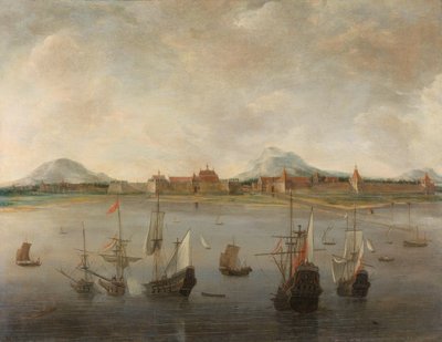 Vista de Batavia de Hendrick Jacobsz. Dubbels