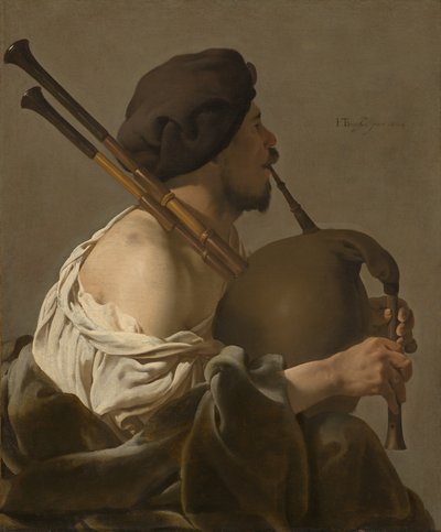 Tocador de Gaita de Hendrick ter Brugghen