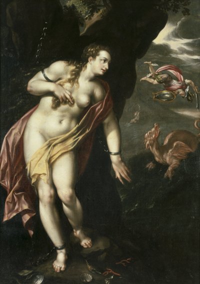 Perseo y Andrómeda, c.1600 de Hendrick de Clerck