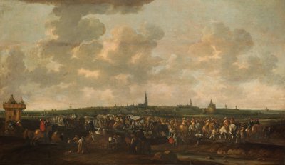 Salida de las tropas de ocupación españolas de Breda, 10 de octubre de 1637 de Hendrick de Meijer