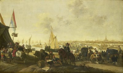 El asedio y la captura de la ciudad de Hulst a los españoles, 5 de noviembre de 1645 de Hendrick de Meijer