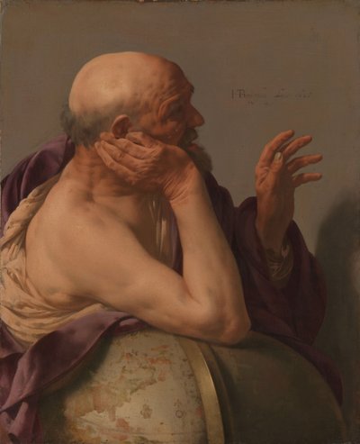 Heráclito, 1628 de Hendrick ter Brugghen