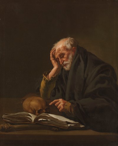 San Jerónimo, c. 1621 de Hendrick ter Brugghen