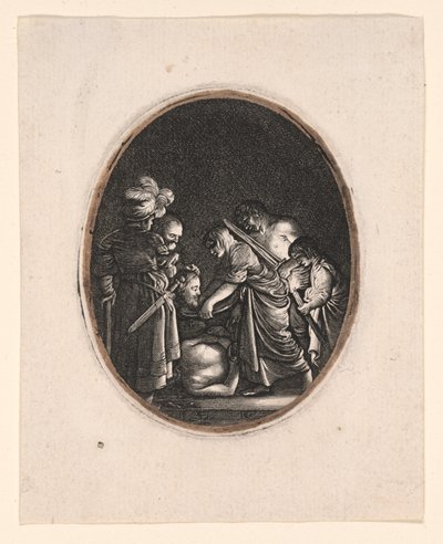Decapitación de San Juan Bautista de Hendrick von Goudt