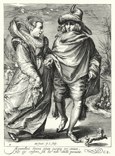 Invierno de Hendrik (after) Goltzius