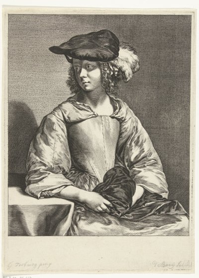 Joven con boina de Hendrik Bary