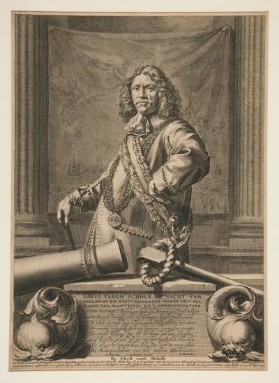 Retrato de David Vlugh de Hendrik Bary