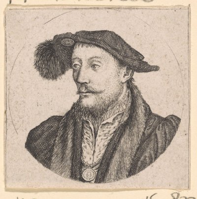 Retrato de Renato de Châlon, príncipe de Orange de Hendrik Bary