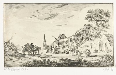 vista del pueblo de Hendrik Busserus