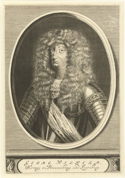 Retrato de Jorge Guillermo, duque de Brunswick-Luneburgo de Hendrik Causé