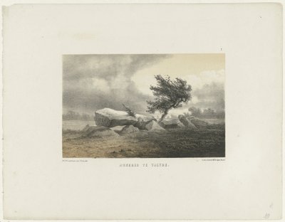 Dolmen en Valthe Dolmen en Valthe (título sobre objeto) de Hendrik Dirk Kruseman van Elten
