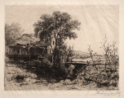 El molino abandonado de Hendrik Dirk Kruseman van Elten