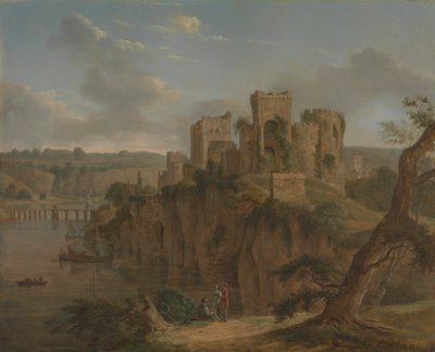 Castillo de Chepstow de Hendrik Frans de Cort