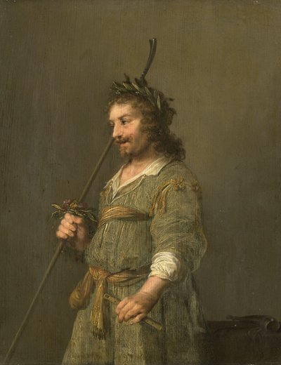 Retrato de un hombre vestido de pastor de Hendrik Gerritsz Pot