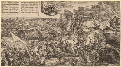 Alegoría de la Guerra de Hendrik Goltzius