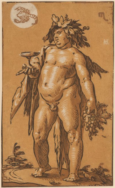 Baco de Hendrik Goltzius
