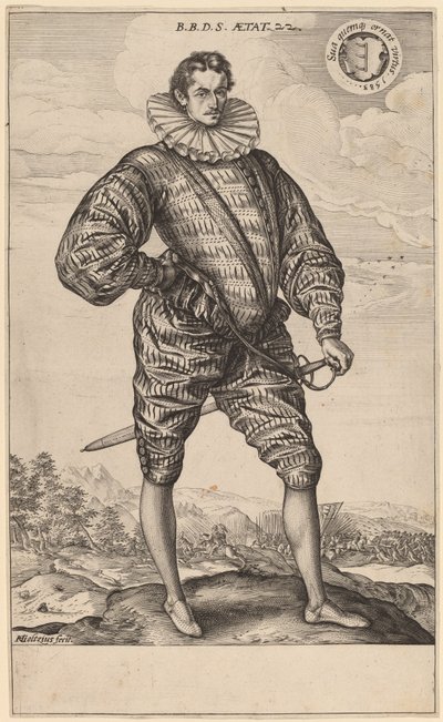 Balthasar Bathory de Somlyo de Hendrik Goltzius
