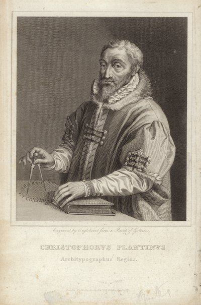 Christophe Plantin de Hendrik Goltzius