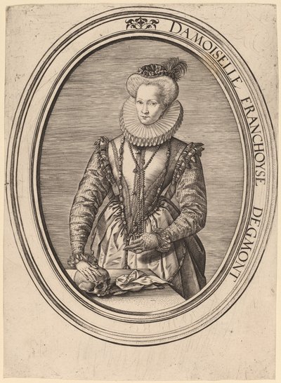 Françoise van Egmond de Hendrik Goltzius