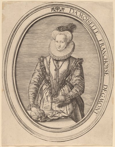 Françoise van Egmond de Hendrik Goltzius