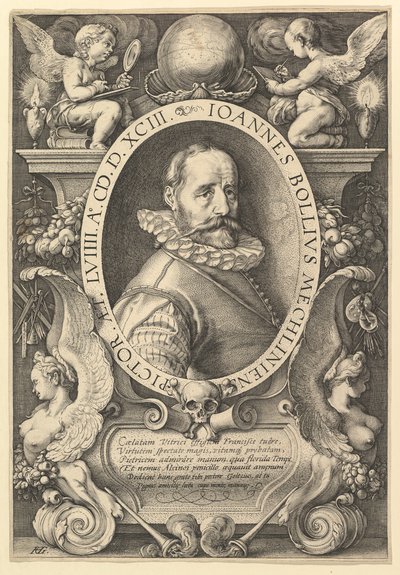 Hans Bol, 1593 de Hendrik Goltzius