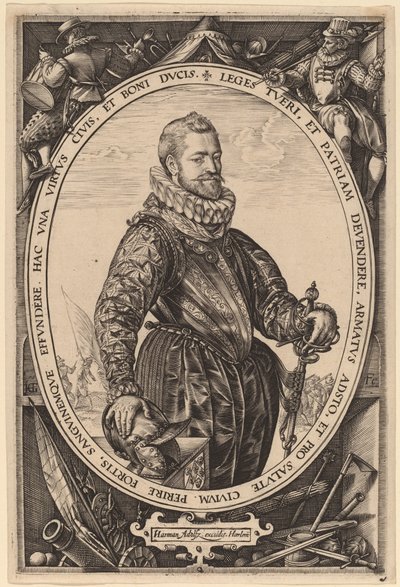Jacques de la Faille de Hendrik Goltzius