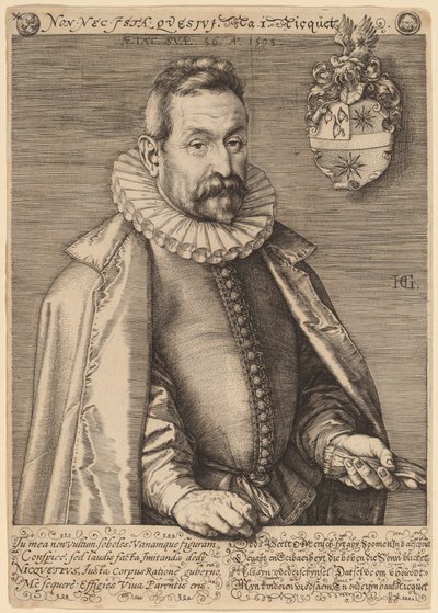 Jan Nicquet de Hendrik Goltzius