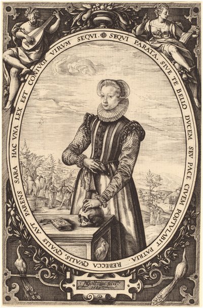 Josina Hamels de Hendrik Goltzius