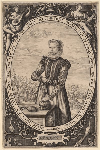 Josina Hamels de Hendrik Goltzius