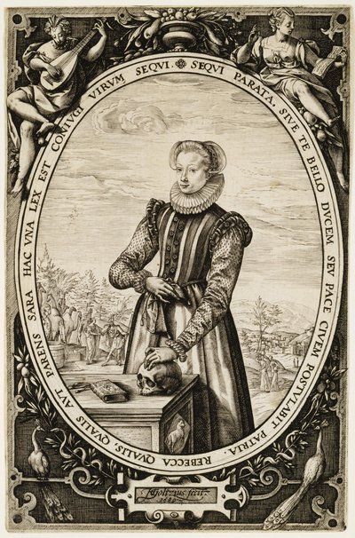 Josina Hamels de Hendrik Goltzius
