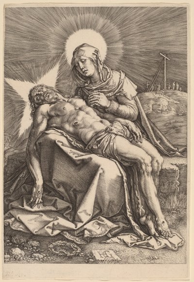 Piedad de Hendrik Goltzius