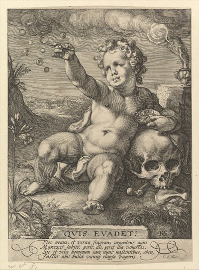 Quis evadet, 1594 de Hendrik Goltzius